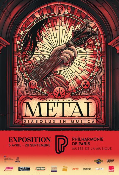 Affiche exposition METAL DIABOLUS IN MUSICA